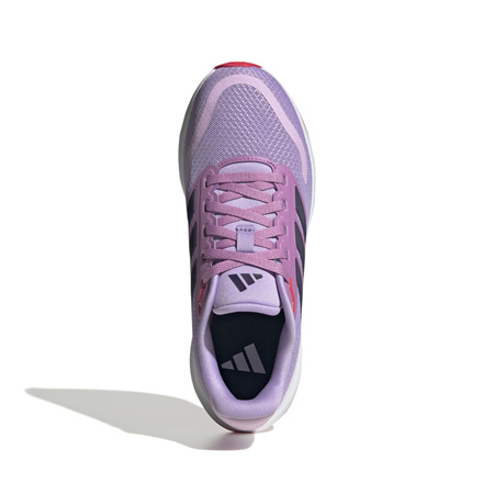Buty do biegania dziecięce adidas RUNFALCON 5 fioletowe JQ8139