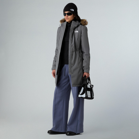 Parka z kapturem damska The North Face ZANECK szara NF0A8DZN0UZ