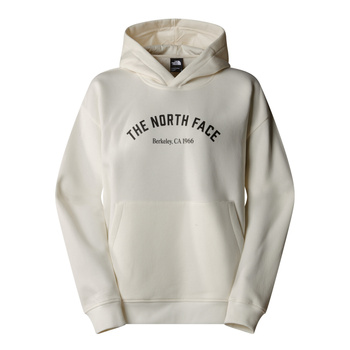 Bluza z kapturem damska The North Face VARSITY GRAPHIC beżowa NF0A89CSQLI