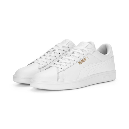 Buty sportowe unisex Puma Smash 3.0 L białe 39098701