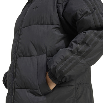 Płaszcz puchowy damski adidas ADICOLOR PUFFER czarny JX2957