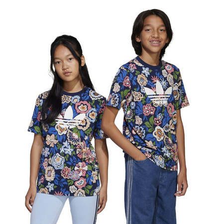 Koszulka dziecięca adidas LIBERTY LONDON wielokolorowa JD0527