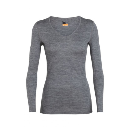Longsleeve termiczny damski Icebreaker 200 OASIS szary IB104379013