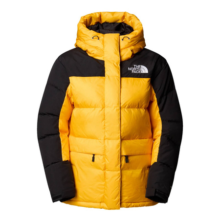 Kurtka z kapturem damska The North Face HMLYN DOWN żółta NF0A4R2W56P