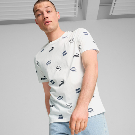 Koszulka męska Puma POWER AOP biała 68173902