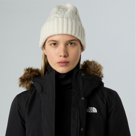 Czapka zimowa damska The North Face OH MEGA biała NF0A7WJJQLI