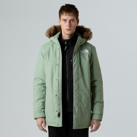 Kurtka z kapturem męska The North Face ZANECK zielona NF0A4M8HBQ1