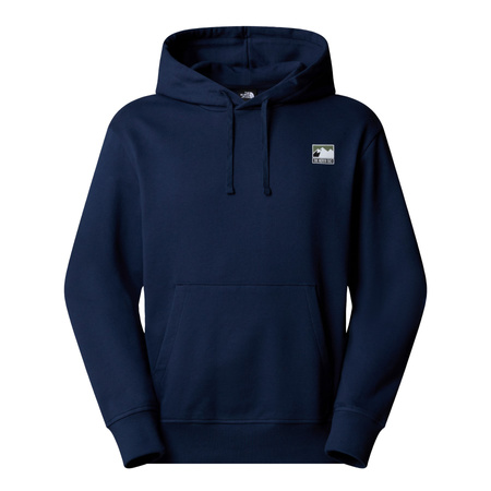 Bluza z kapturem męska The North Face MOUNTAIN LOGO RELAXED granatowa NF0A8E3N8K2