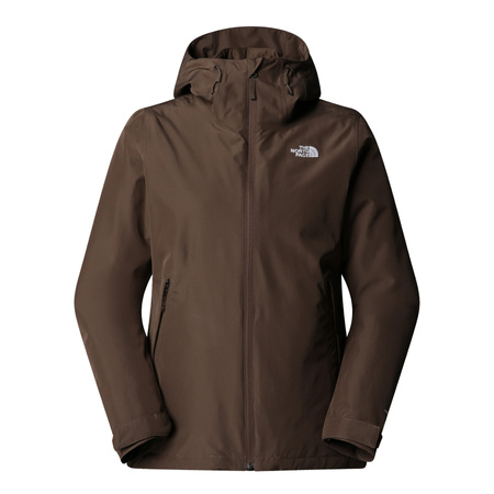 Kurtka z kapturem damska The North Face CARTO MONO TRICLIMATE brązowa NF0A8D3D1OI