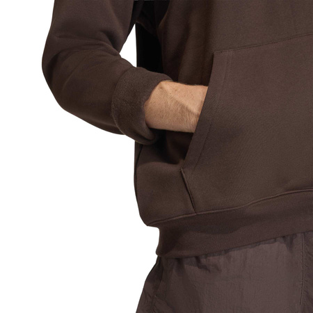 Bluza z kapturem męska adidas ESSENTIALS brązowa KE1139