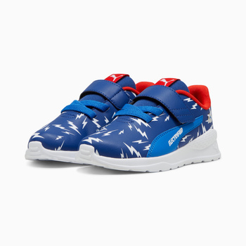 Buty sportowe dziecięce Puma BMW MMS ANZARUN LS AC+ PS niebieskie 30848302