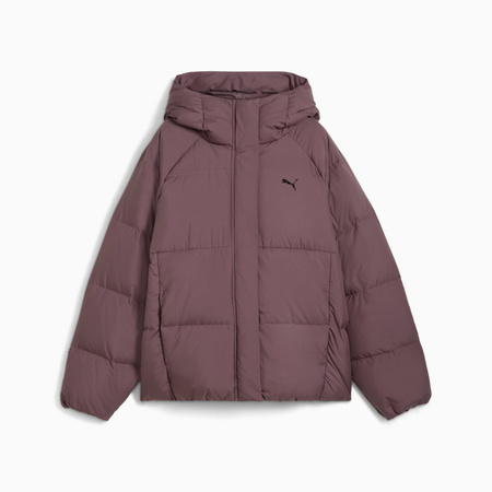 Kurtka puchowa damska Puma HOODED DOWN PUFFER fioletowa 68839288