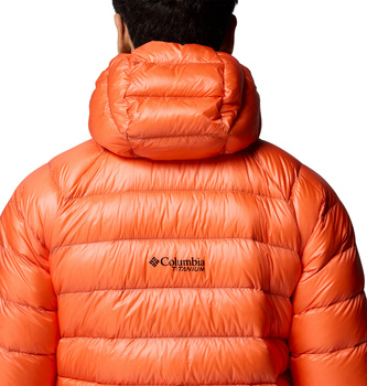 Kurtka puchowa męska Columbia ARCTIC CREST pomarańczowa 2088774864