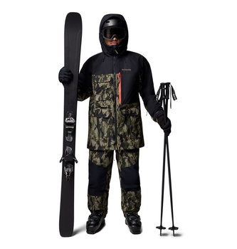 Spodnie narciarskie męskie Columbia CORESHOT wielokolorowe 2145131366