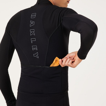 Longsleeve rowerowy męski Oakley ENDURANCE PRO czarny FOA407393-02E