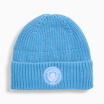 Czapka zimowa unisex Puma MCFC ESS niebieska 02649801