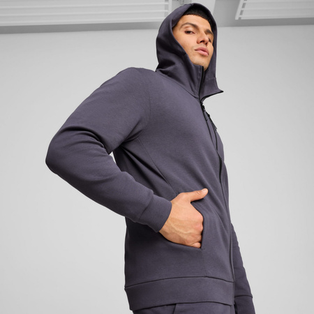 Bluza z kapturem męska Puma OPEN ROAD FZ DK szara 68165469