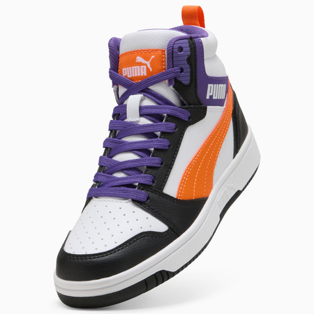 Buty sportowe dziecięce Puma REBOUND V6 MID JR wielokolorowe 39383134