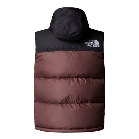Bezrękawnik damski The North Face 1996 RETRO NUPTSE brązowy NF0A3XEPCAI