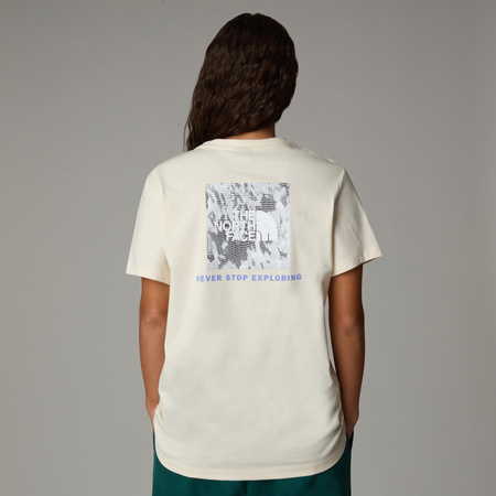 Koszulka damska The North Face BOX NSE beżowa NF0A8C4W973