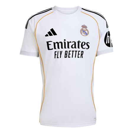 Koszulka piłkarska męska adidas REAL MADRID 25/26 HOME biała JJ1931