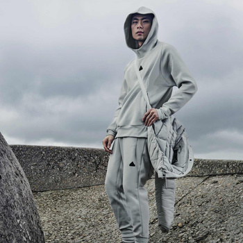 Kurtka z kapturem męska adidas MYSHELTER COLD.RDY szara HZ5699