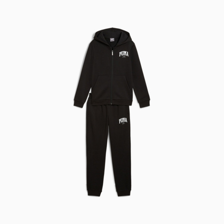 Komplet dresowy chłopięcy Puma SQUAD FZ FL czarny 68331801