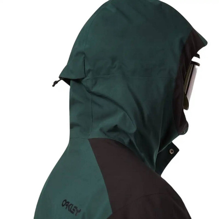 Kurtka narciarska męska Oakley TNP TBT zielona FOA403653-9MC