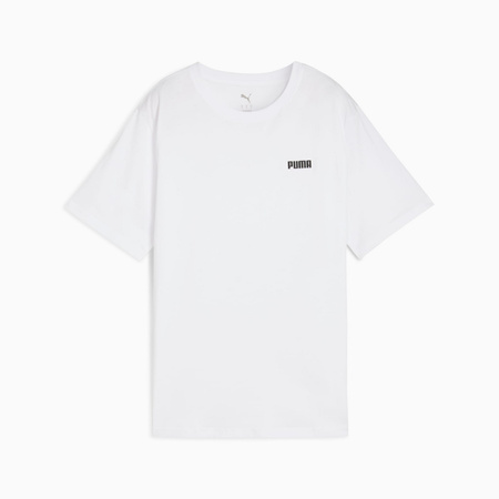 Koszulka damska Puma ESS SMALL LOGO RELAXED biała 68831002