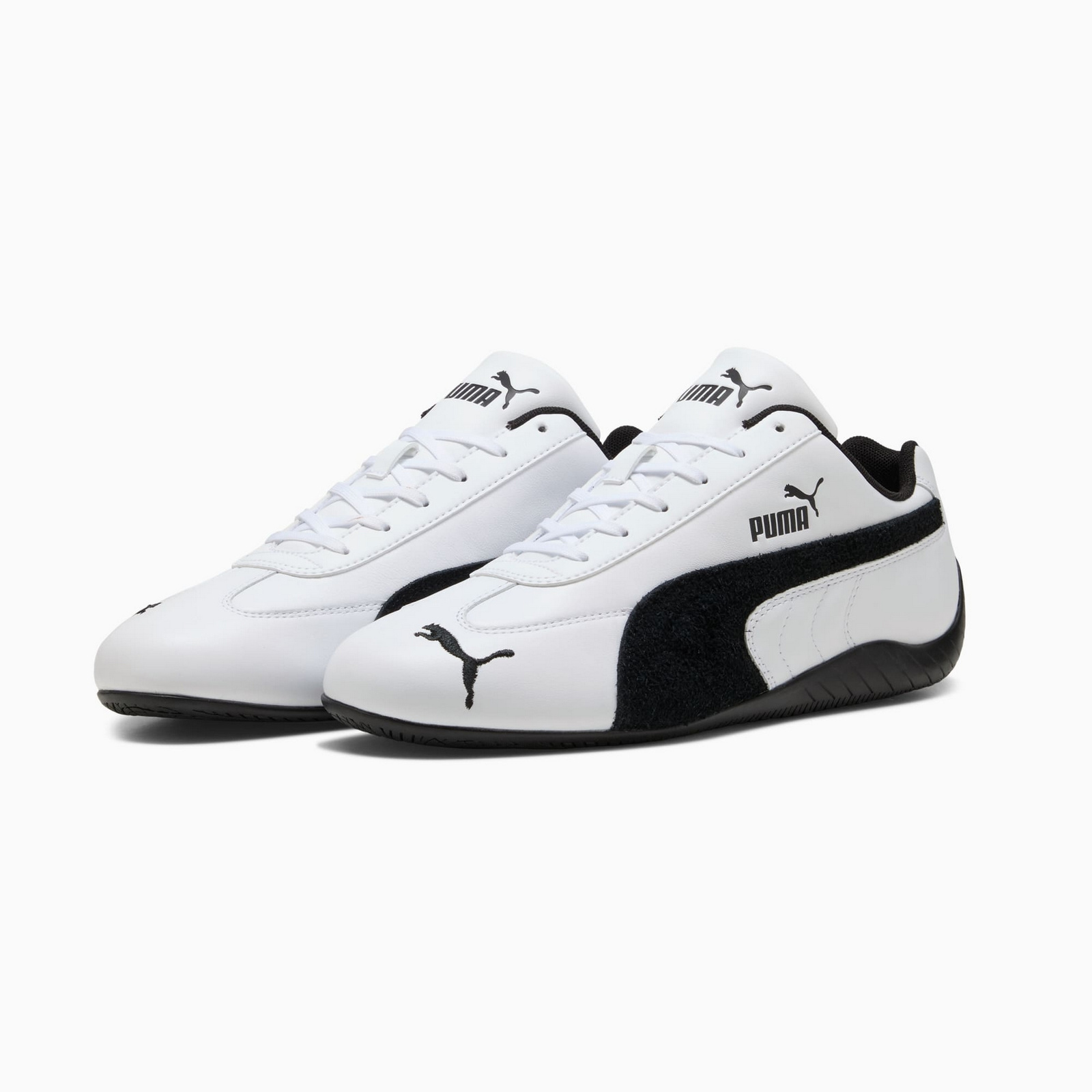 ☆ RT-111313  ☆ Buty sportowe unisex Puma SPEEDCAT LTHR białe 40317501
