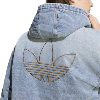 Kurtka jeansowa męska adidas DENIM PADDED niebieska KE0131