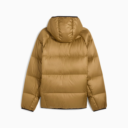 Kurtka puchowa męska Puma HOODED DOWN PUFFER brązowa 68838269