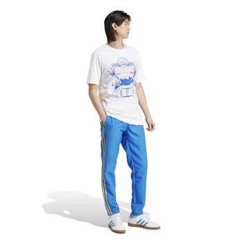Spodnie dresowe męskie adidas WOVEN niebieskie IW3234