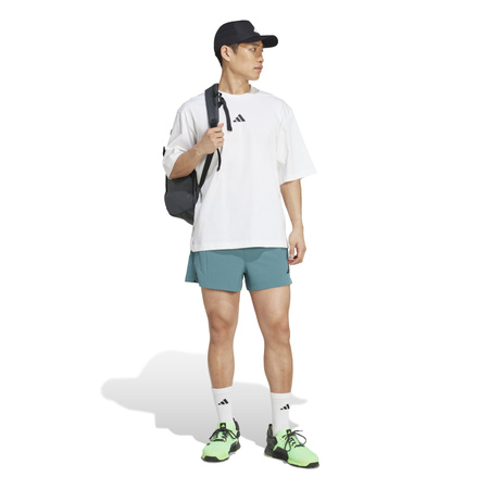 Spodenki treningowe męskie adidas POWER turkusowe JZ6243