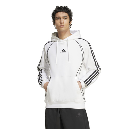 Bluza z kapturem męska adidas TEAMGEIST biała JY6393