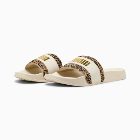 Klapki damskie Puma LEADCAT 2.0 ANIMAL FLAIR beżowe 40288001