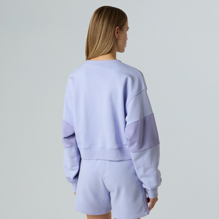 Bluza damska The North Face TERRY OVERSIZED CROPP fioletowa NF0A8C2C0VI