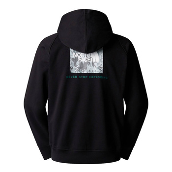 Bluza z kapturem męska The North Face RAGLAN BOX NSE TAILGRID INFILL czarna NF0A8C4X943