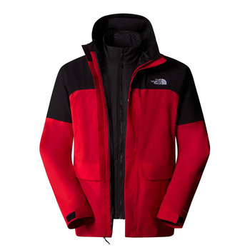 Parka wodoodporna męska The North Face MONO TRICLIMATE czerwona NF0A88WAKZ3