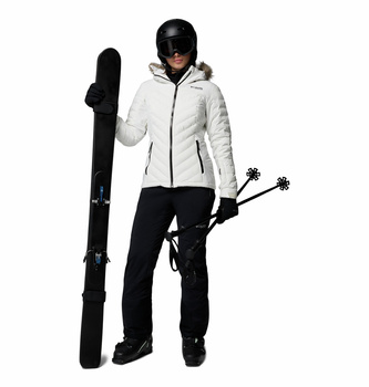 Kurtka narciarska damska Columbia BIRD MOUNTAIN III beżowa 2085641125