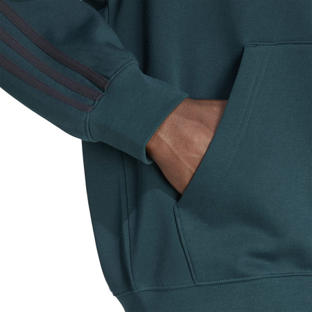 Bluza z kapturem męska adidas ADICOLOR zielona JX1549