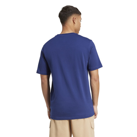 Koszulka treningowa męska adidas DOG HOOP niebieska JZ7446