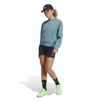 Bluza treningowa damska adidas D4T turkusowa JW3395