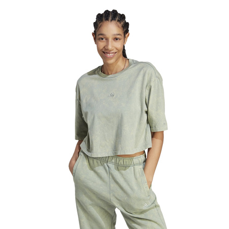 Koszulka damska adidas ALL SZN FL szara IL3265
