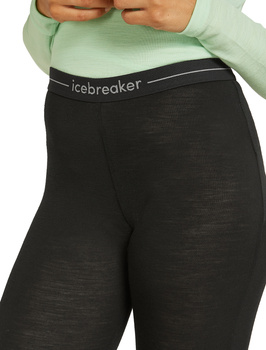 Legginsy termiczne damskie Icebreaker 175 EVERYDAY czarne IB104476001
