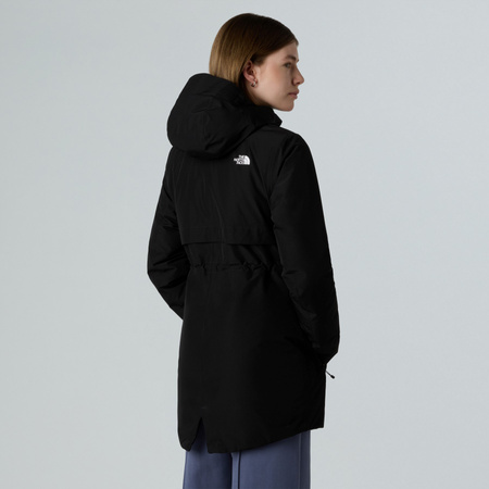 Parka z kapturem damska The North Face HIKESTELLER INSULATED czarna NF0A8DYWKX7