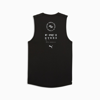 Tank top treningowy męski Puma X HYROX DRYELITE czarny 52851601