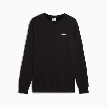 Bluza męska Puma ESS SMALL LOGO CREW FL czarna 68676701