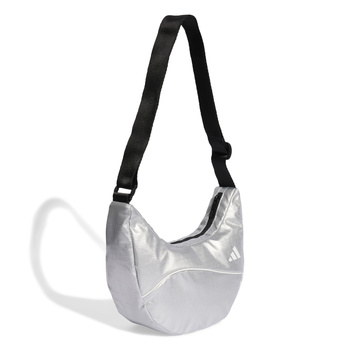Torebka unisex adidas GLOW srebrna JM0156