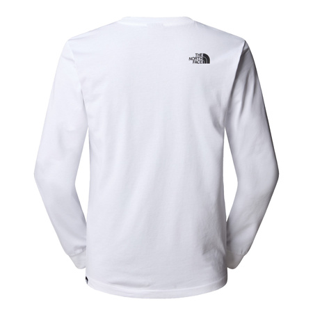 Longsleeve męski The North Face L/S FINE biały NF0A8A6PFN4